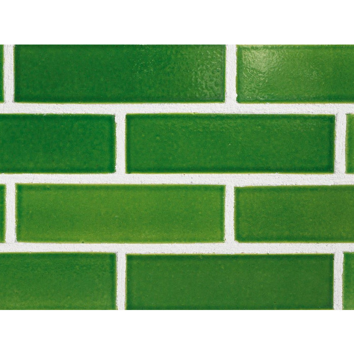 Глазурованный кирпич S.Anselmo Light green, 215х102х65 мм