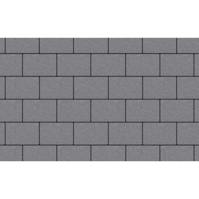 Плитка тротуарная Прямоугольник (Ла-Линия) Б.1.П.8 гранит серый, 300x200x80 мм